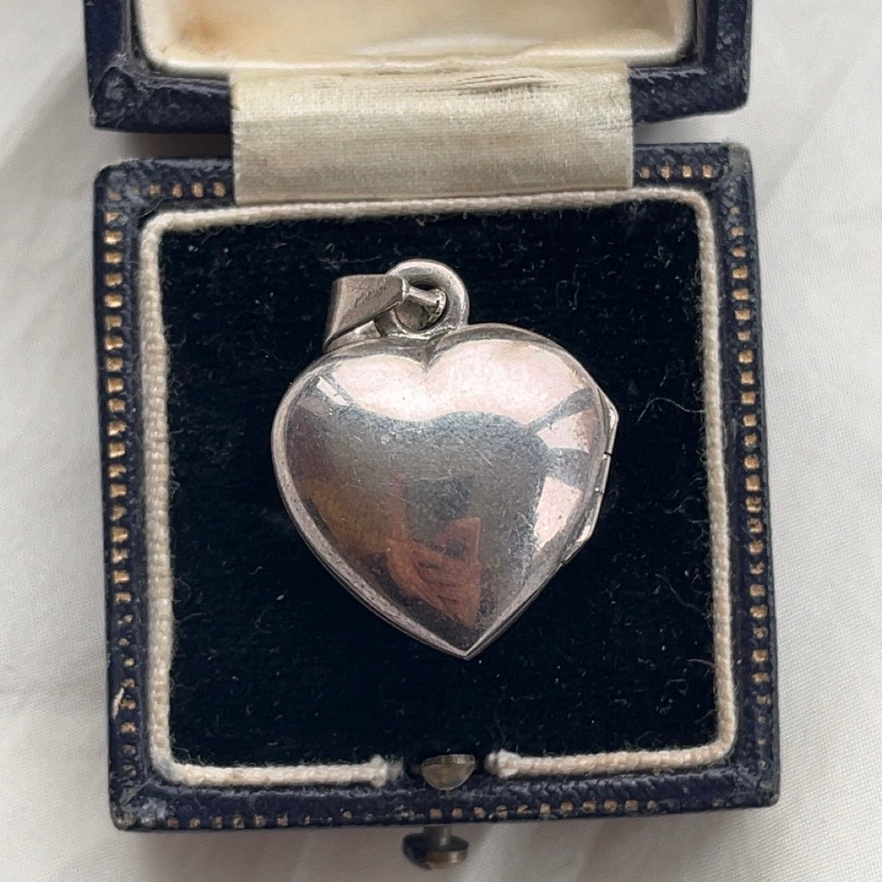 Sterling Silver Vintage Ornate Openwork Heart Locket